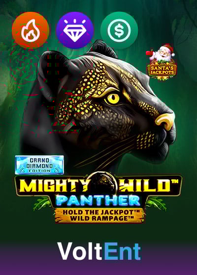 Mighty Wild Panther Grand Diamond Edition Santas Jackpots